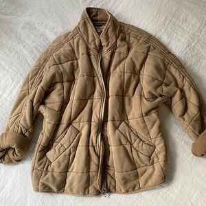 Dolman Quilted Knit Jacket